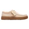 Clarks Torhill Lo Suede Shoe - Ecru Suede Colour thumbnail