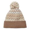 Joules Women's Kara Fairisle Bobble Beanie Hat - Neutral Colour thumbnail