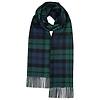 Gloverall Unisex Oversized Lambswool Scarf - Black Watch Colour thumbnail