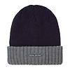 Sealskinz Bacton Waterproof Cold Weather Roll Cuff Beanie Hat - Colour Block Navy Colour thumbnail