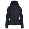 Barbour International Women's Dakota Quilted Sweat Jacket - Black Colour thumbnail