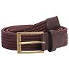 Barbour Men's Nevis Stretch Webbing Belt - Burnt Heather Colour thumbnail