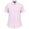 Barbour Men's Oxtown Tailored Short-Sleeved Shirt - Pink Colour thumbnail