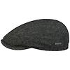 Stetson Belfast Driver Classic Wool Herringbone Flat Cap - Moss Green Colour thumbnail