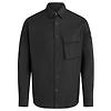 Belstaff Men's Garment Dye Cotton Scale Shirt - Black Colour thumbnail