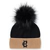 Holland Cooper Chelsea Merino Beanie Bobble Hat - Black Colour thumbnail