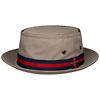 Stetson Classic Band Pork Pie Cloth Hat - Beige Colour thumbnail