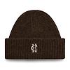 Holland Cooper Classic Embroidered Beanie - Chocolate Colour thumbnail
