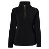 Holland Cooper Women's Country Fleece Quarter Zip - Black Colour thumbnail