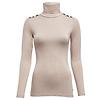 Holland Cooper Women's Essential Roll Neck - Oatmeal Colour thumbnail