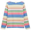 Joules Women's Harbour Long Sleeve Top - Multi Stripe Colour thumbnail