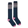 Joules Women's Wader Welly Socks UK 4-8- Blue Colour thumbnail