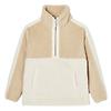 Joules Women's Tilly Quarter Zip Fleece - Neutral Colour thumbnail