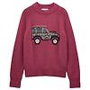 Joules Women's Rutland 4x4 Knitted Intarsia Jumper - Pink Colour thumbnail