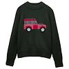 Joules Women's Rutland 4x4 Knitted Intarsia Jumper - Green Colour thumbnail