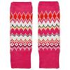 Joules Women's Kara Fairisle Fingerless Gloves - Pink Colour thumbnail