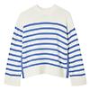 Joules Women's Alexandra Stripe Jumper - Cream/Blue Colour thumbnail
