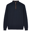 Joules Men's Hillside Quarter Zip Knit Jumper - Navy Colour thumbnail
