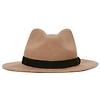 Joules Women's Maude Wool Fedora Hat - Tan Colour thumbnail