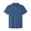 Hackett Men's Slim Fit Short Sleeve Pique Polo - Dark Denim Blue Colour thumbnail