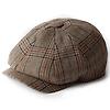 Holland Cooper Baker Boy Cap - Bourbon Tweed Colour thumbnail