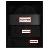 Hunter Jura Scarf and Beanie Box Set - Hunter Black Colour thumbnail