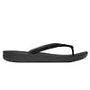 FitFlop Women's IQUSHION Multi-Crystal Ergonomic Flip-Flops - All Black Colour thumbnail