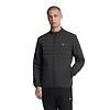 Lyle & Scott Men's Sports Hybrid Double Baffle Jacket - Jet Black Colour thumbnail