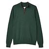 Joules Men's Hillside Quarter Zip Knit Jumper - Dark Green Colour thumbnail