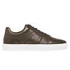 Oliver Sweeney Men's Kendal Milled Leather Cupsole Trainers - Khaki Colour thumbnail
