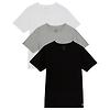 Lyle & Scott Men's 3 Pack Lounge T-Shirts - Jet Black/ Mid Grey Marl/ White Colour thumbnail