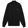 Lyle & Scott Men's Loungewear 1/4 Zip Sweatshirt - Jet Black Colour thumbnail