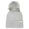 Barbour International Women's Mallory Pom Beanie - Light Grey Colour thumbnail