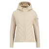 Barbour International Women's Dakota Quilted Sweat Jacket - Cement Colour thumbnail