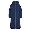 Barbour Women's Kirkton Longline Puffer Jacket - Navy/Classic Colour thumbnail