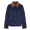 Barbour Women's 30th Anniversary Liddesdale Cropped Quilted Jacket - Navy/Classic Colour thumbnail