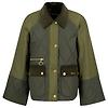 Barbour Women's Martha Quilted Jacket - Olive/Dark Moss/Ancient Tartan Colour thumbnail