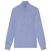 Lyle & Scott Men's Premium Lambswool 1/4 Zip Jumper - Factory Blue Colour thumbnail