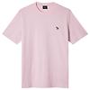 PS By Paul Smith Men's Organic Cotton Zebra Logo T-Shirt - Pink Colour thumbnail
