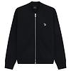 PS By Paul Smith Men's Zebra Logo Cotton Bomber Jacket - Black Colour thumbnail
