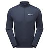 Montane Men's Dart Zip Neck T-Shirt - Eclipse Blue Colour thumbnail