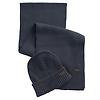 Barbour Men's Crimdon Beanie & Scarf Gift Set - Navy Colour thumbnail