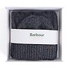 Barbour Men's Jesmond Beanie and Scarf Gift Set - Navy Colour thumbnail