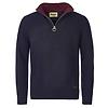 Barbour Men's Nelson Half Zip Sweater - Navy Colour thumbnail