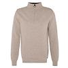 Barbour Men's Nelson Half Zip Sweater - Stone Colour thumbnail