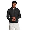Lyle & Scott Men's Embroidered Collared 1/4 Zip Jumper - Jet Black/ White Colour thumbnail