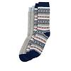 Barbour Men's Fairisle Socks Set of 2 - Blue Granite Mix Colour thumbnail