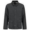 Barbour Men's Ambleside Wax Jacket - Grey/Tartan Colour thumbnail