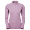 Montane Women's Dart Zip Neck T-Shirt - Allium Colour thumbnail