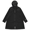 Stutterheim Women's Mosebacke Lightweight Patch Raincoat - Matte Black Colour thumbnail